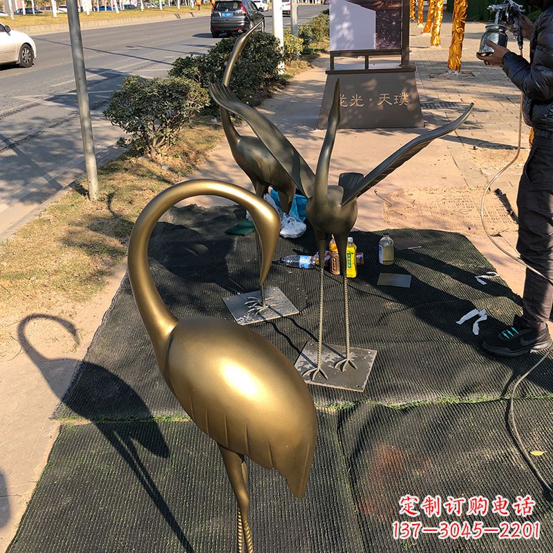 湖南成都鹤雕——传承中国古代文化