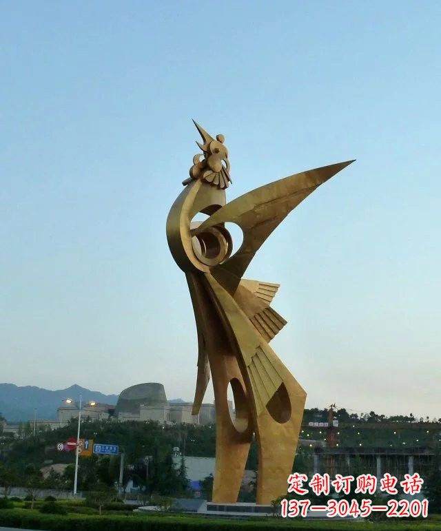 湖南凤凰展翅,给城市增添灵动之美