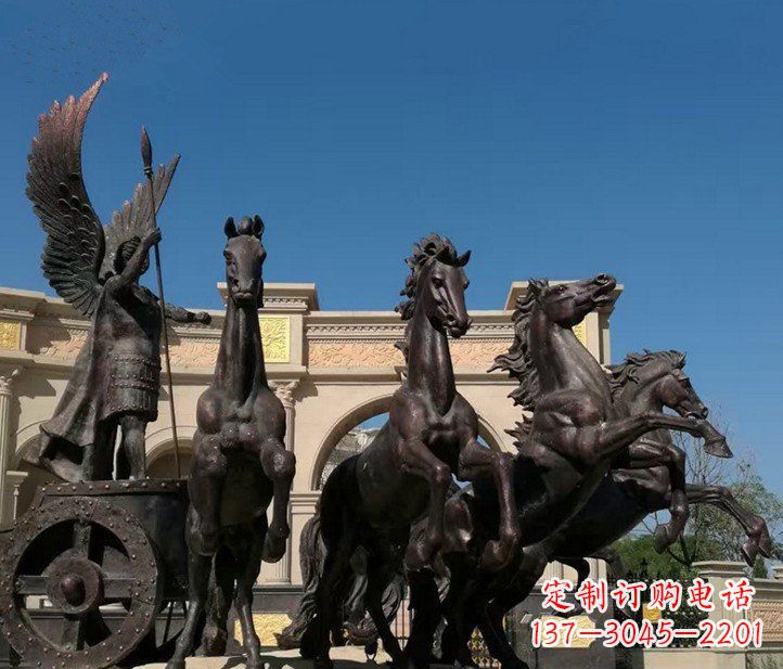 湖南马雕塑引领全城欣赏