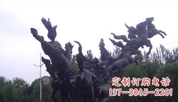 湖南马雕塑精美绝伦的艺术品