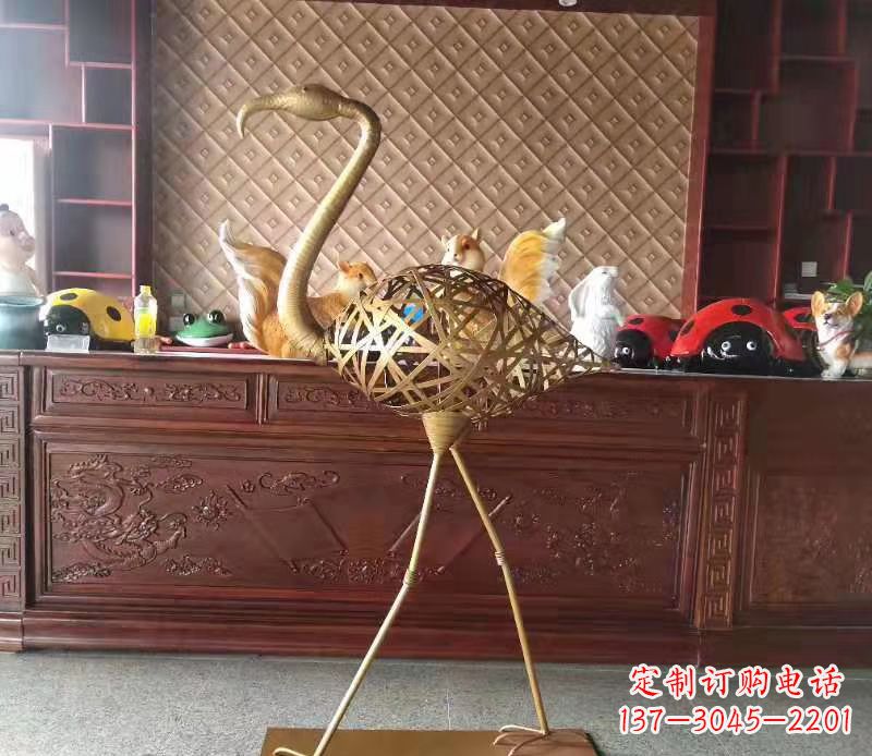 湖南火烈鸟雕塑精美绝伦