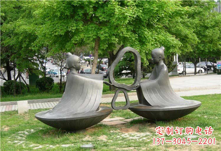 湖南古代孔融雕塑之美