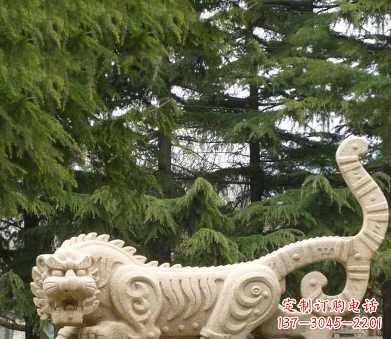 湖南传神的老虎雕塑