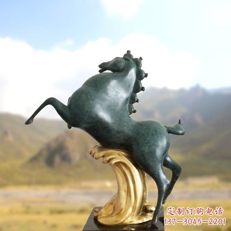 湖南马雕塑传承中国古代文化精髓