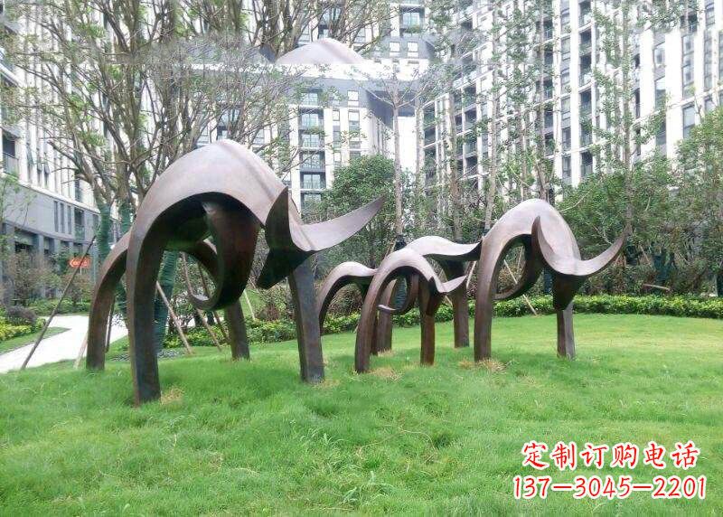 湖南精致美观的动物雕塑