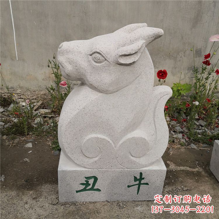 湖南精美汉白玉动物雕塑