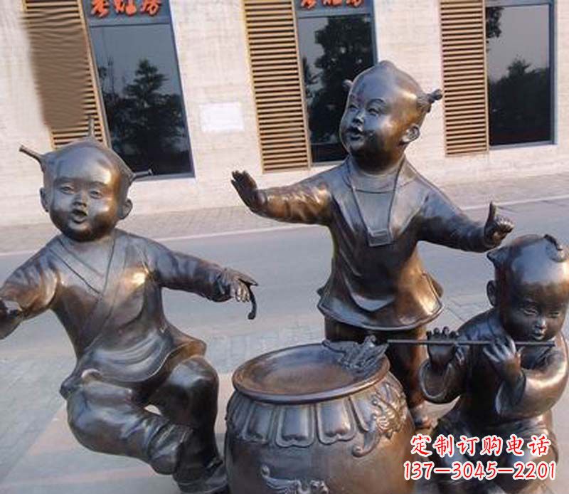 湖南儿童铜雕——传承精神家园的艺术瑰宝