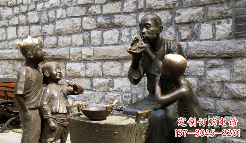 湖南糖果街的精美雕塑