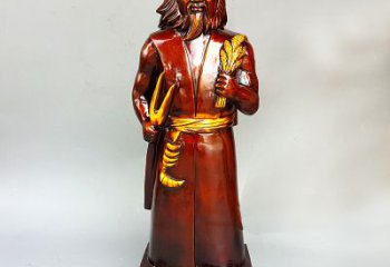 湖南神农氏铜像传承炎帝文化的艺术之作