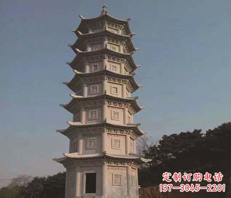 湖南宝塔雕塑大理石的艺术精品