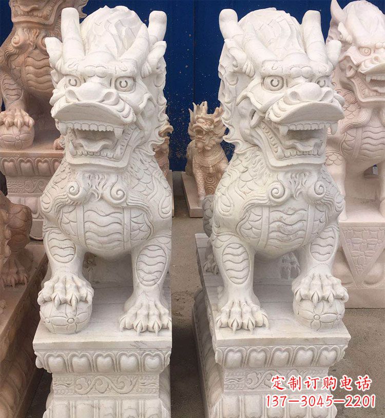 湖南大理石麒麟——古典精美的雕塑艺术