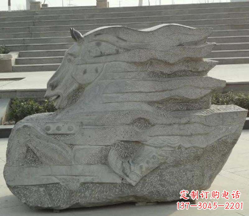 湖南大理石马雕百年传统的精美杰作
