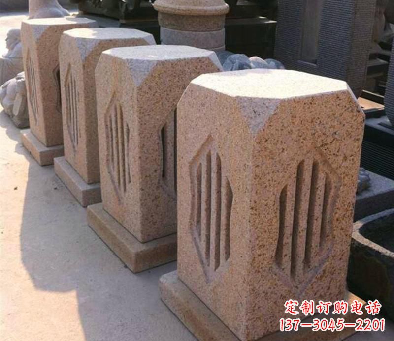 湖南精美的大理石灯雕塑