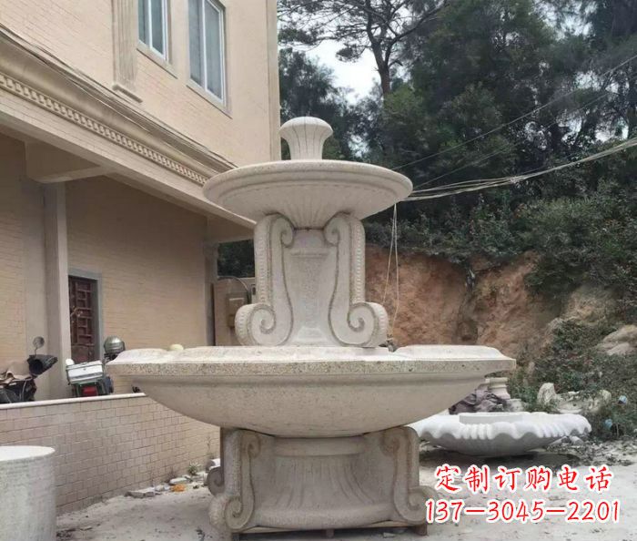 湖南大理石大型喷泉雕塑精致美观又富有艺术气息