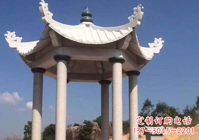 湖南大理石凉亭雕塑——传承古代工艺之精粹