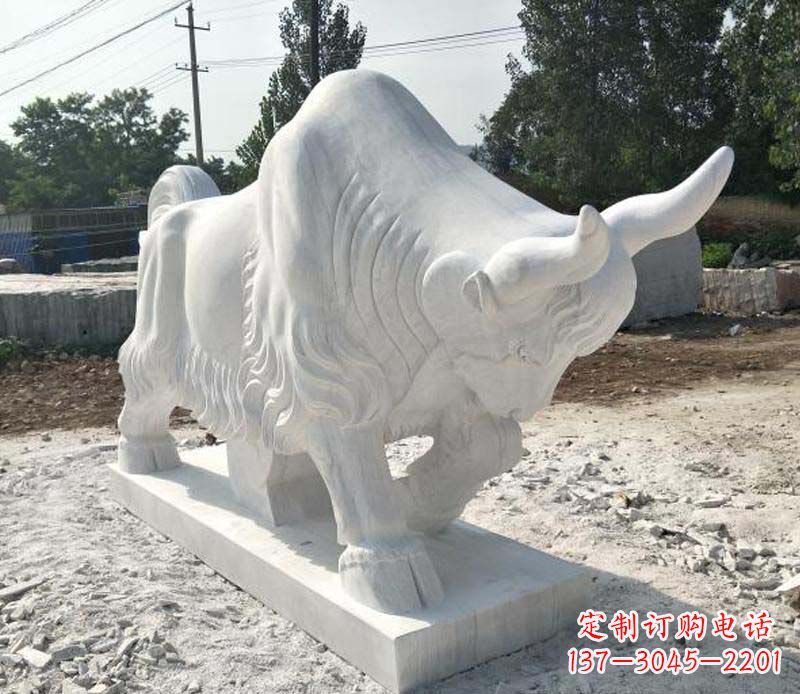 湖南大理石动物雕塑美丽的艺术品