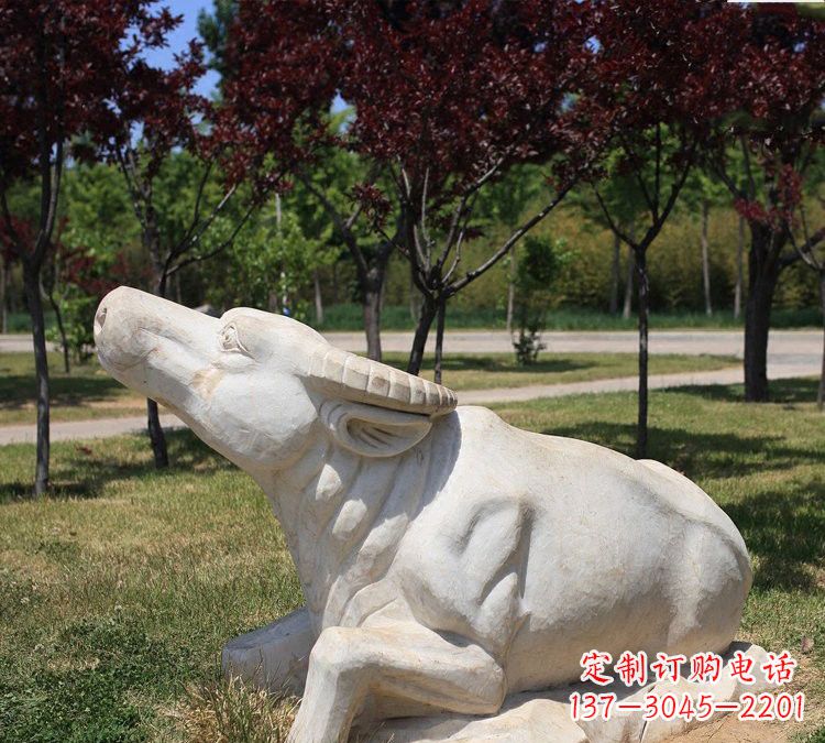 湖南大理石动物雕塑传承文化的艺术精品