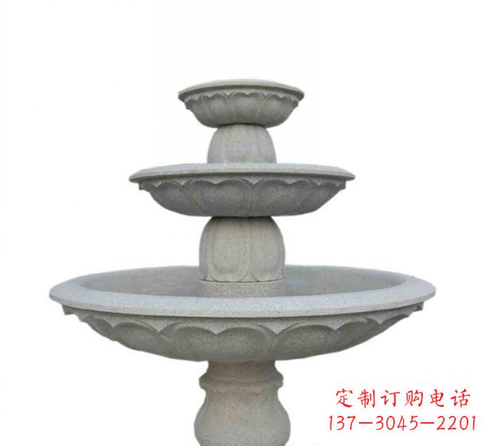 湖南大理石多层喷泉石雕——精美而充满灵性的艺术杰作
