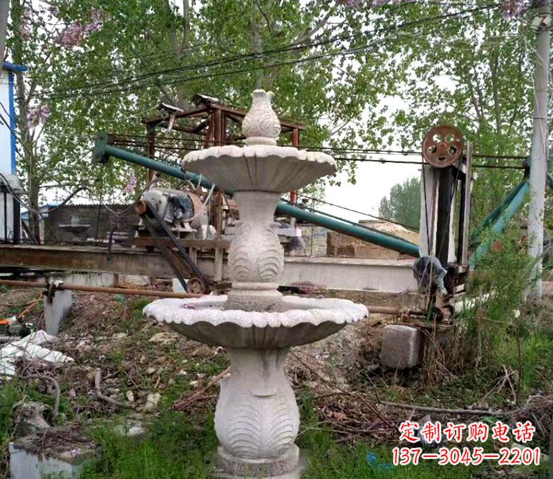 湖南大理石多层喷泉石雕雕塑艺术的精美之作