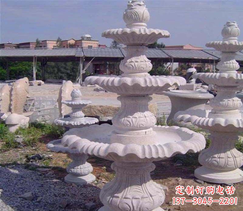 湖南石雕喷泉展现精美的艺术灵感