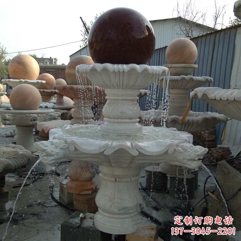 湖南大理石风水球雕塑传统文化的艺术精髓
