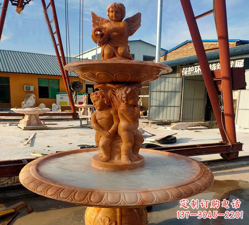 湖南大理石风水球雕塑传承古老文化