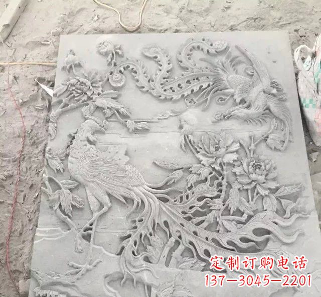 湖南精美的凤凰雕塑