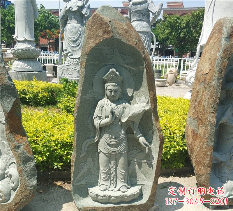 湖南大理石观音像,以灵性铭刻记忆