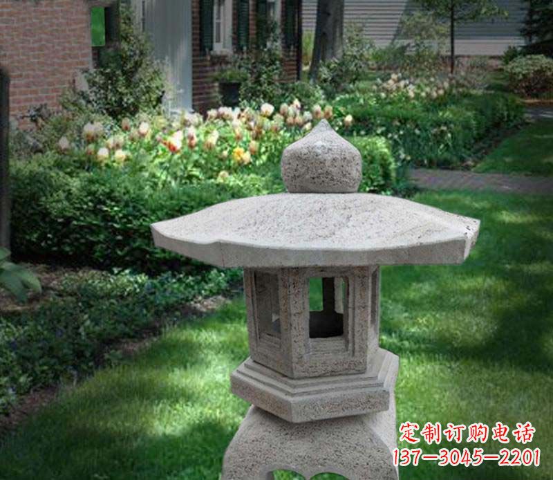 湖南大理石宫灯雕塑