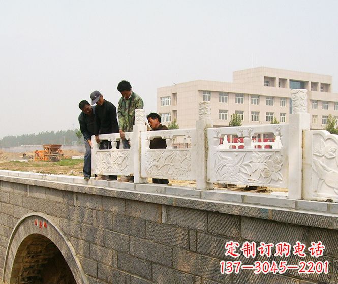 湖南大理石拱桥石雕栏板