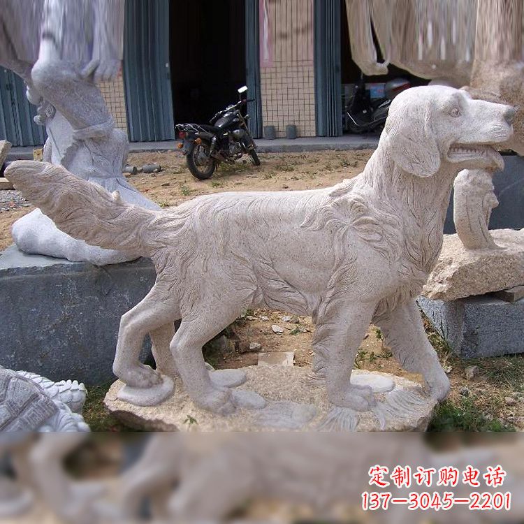湖南大理石狗雕塑——精致的狗雕塑,让你的生活更有趣