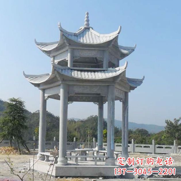 湖南大理石古建凉亭