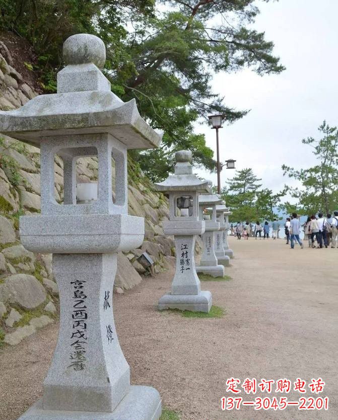湖南大理石古代宫灯