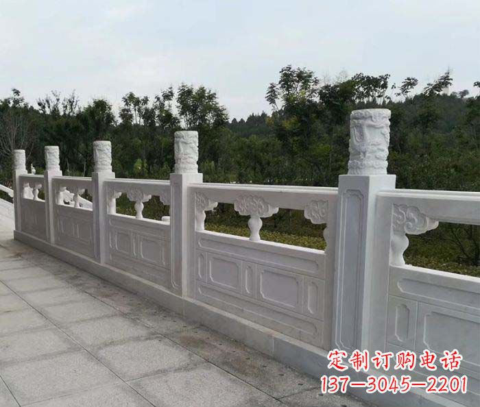 湖南大理石建筑石雕栏板 (3)