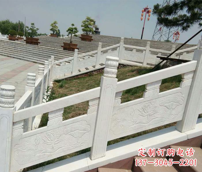 湖南大理石景区栏板石雕 (2)
