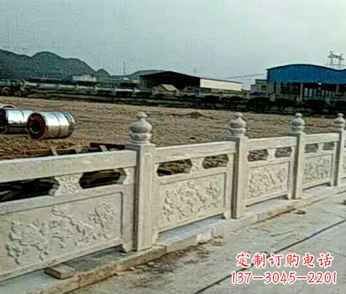 湖南大理石景区栏板石雕 (4)