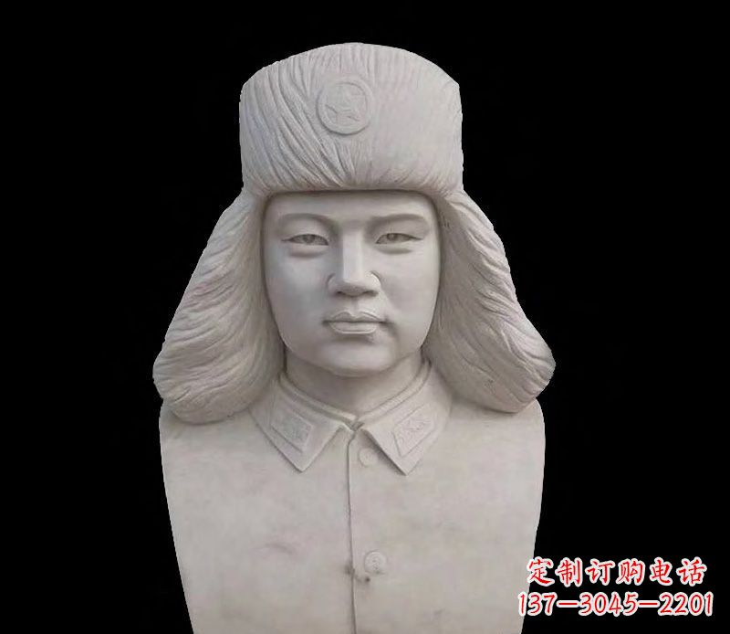湖南激励青年的雷锋石雕