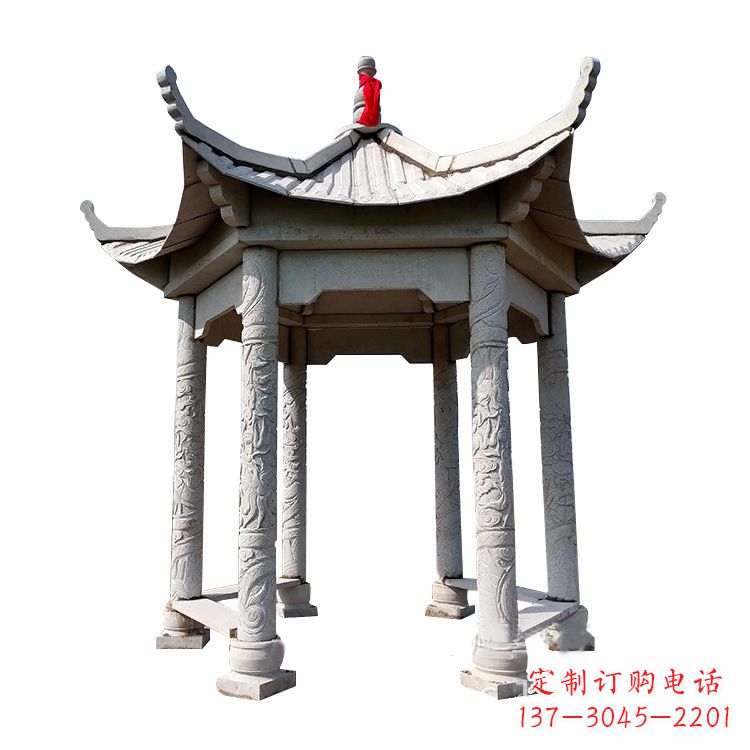 湖南大理石凉亭