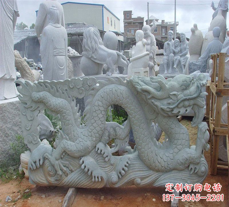 湖南大理石龙石雕
