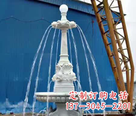 湖南精致大理石喷泉雕塑