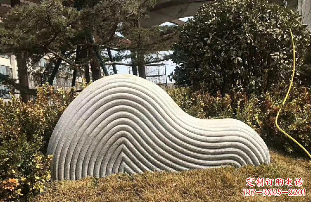 湖南高雅大理石纹理假山雕塑