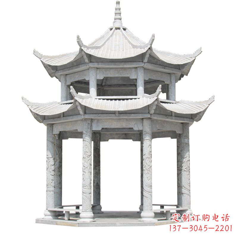 湖南大理石园林古建凉亭