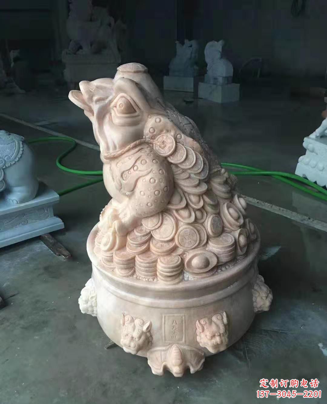湖南精致石雕动物雕塑