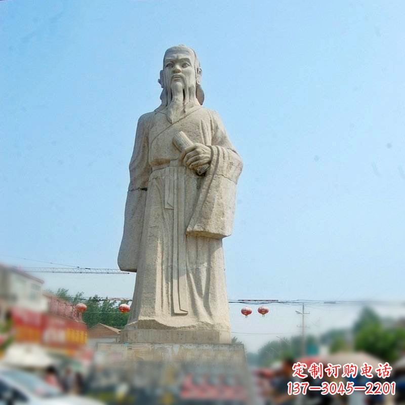 湖南大理石庄子雕塑-名人雕像