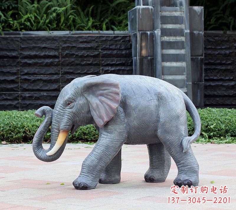 湖南大象 石雕雕塑
