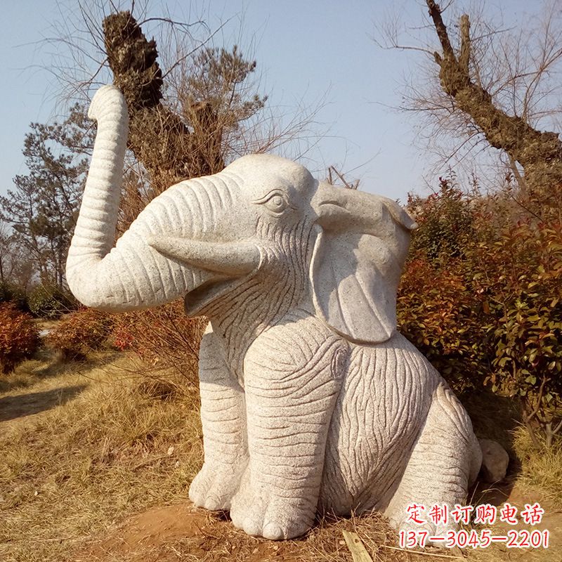 湖南大象公园的浮雕石壁