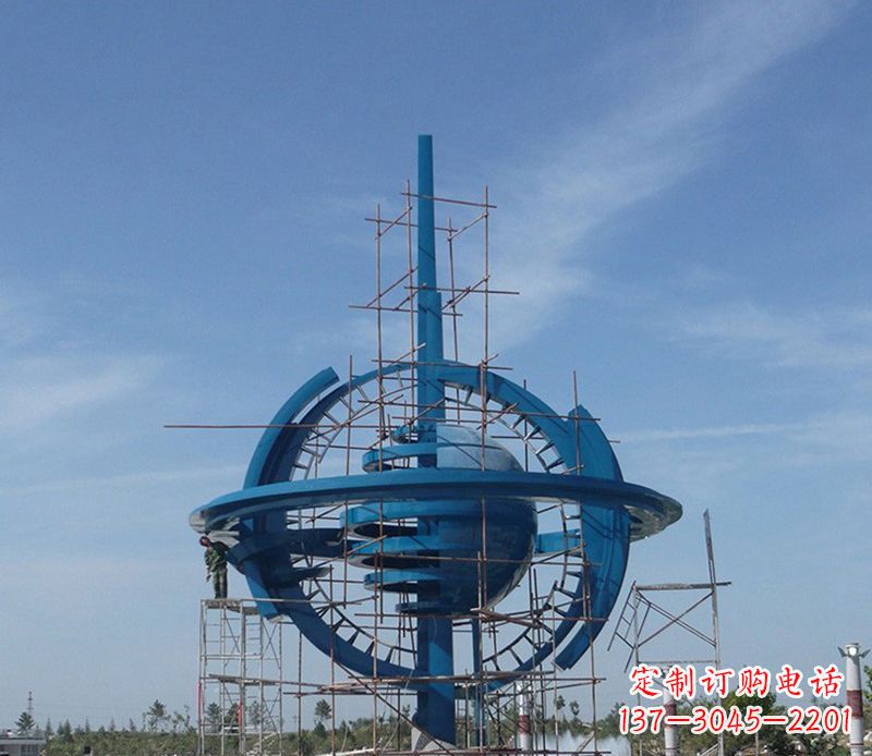 湖南品质卓越的大型不锈钢地球雕塑