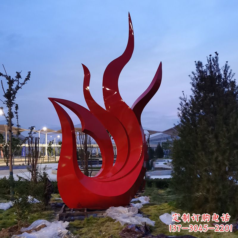 湖南精致工艺大型不锈钢凤凰雕塑