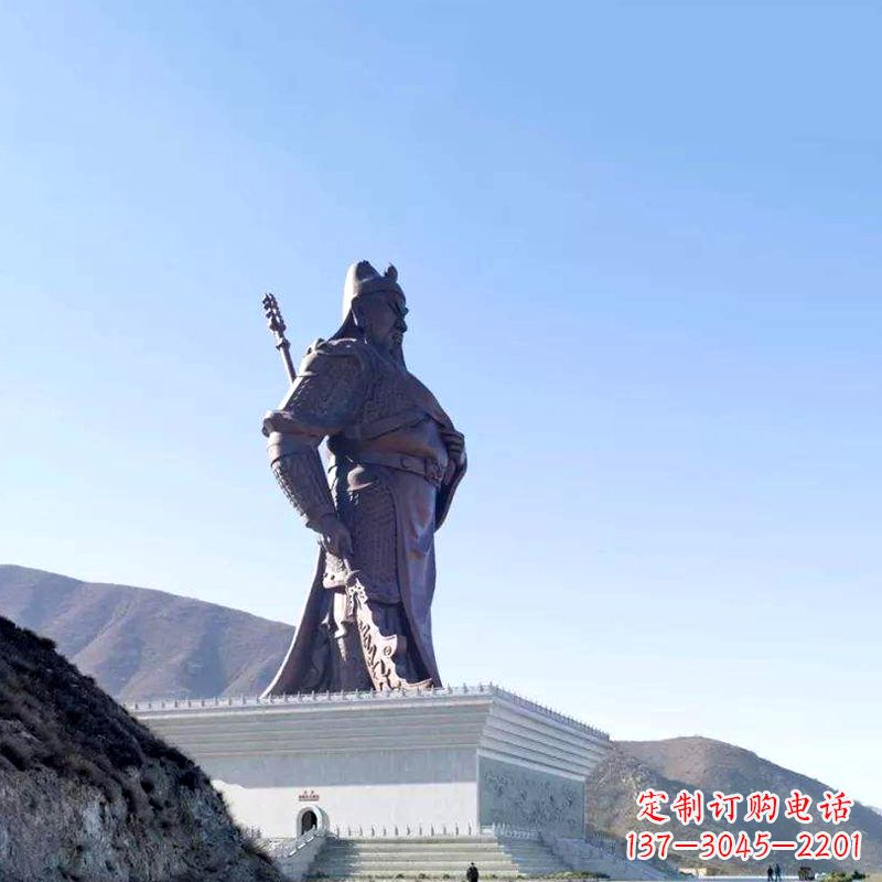湖南关公铸铜雕塑——传承三国历史文化的精美雕塑