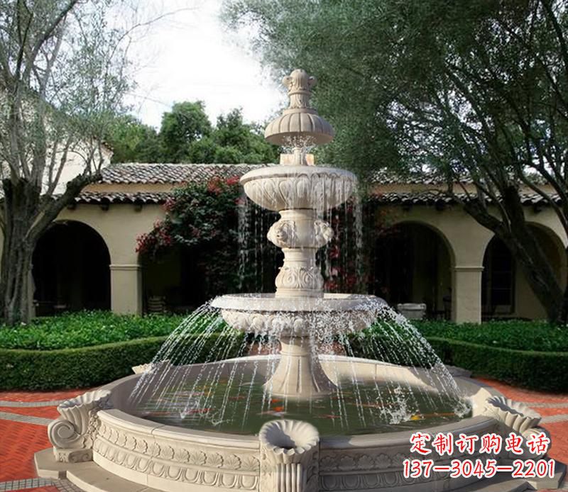 湖南大型景观喷泉石雕 (2)